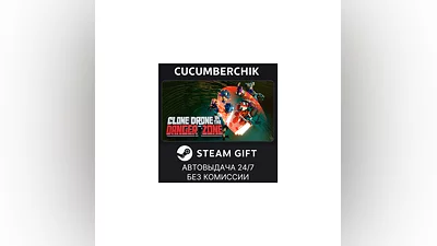 Clone Drone in the Danger Zone STEAM GIFT AUTO RU+World