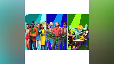 The Sims 4 Bundle  Seasons Jungle Adventure Spooky Stuf