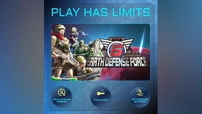 EARTH DEFENSE FORCE 6 STEAM KEY Global+RU