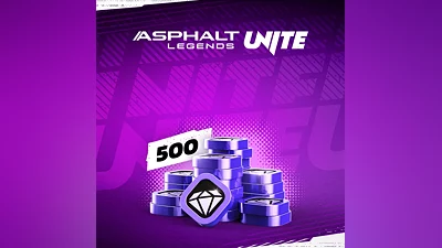 Asphalt Legends UNITE - Stack of Diamonds - 500 PSN
