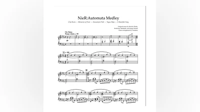 Sheet Animenz - NieR: Automata - Soundtrack Medley