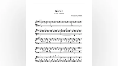 Sheet Animenz - Sparkle – Your Name. (Kimi no Na wa.)