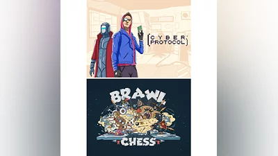Brawl Chess + Cyber Protocol  XBOX  Fast
