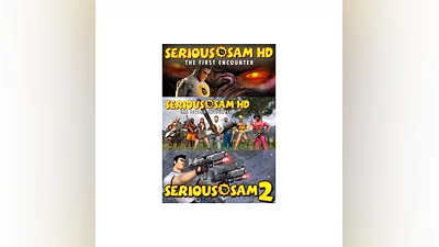 Serious Sam HD Gold + Serious Sam 2 STEAM KEY GLOBAL