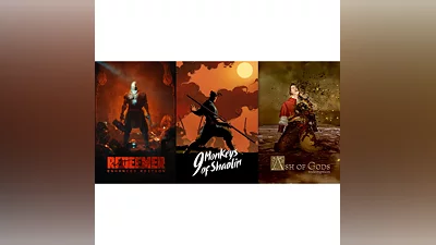 9 Monkeys of Shaolin + Ash of Gods + Redeemer Bundle