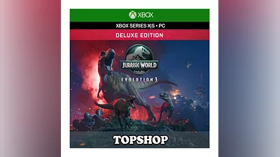 JURASSIC WORLD EVOLUTION 3: DELUXE XBOX ACTIVATION