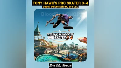 Tony Hawk's Pro Skater 3 + 4 Digital Deluxe (All DLC)