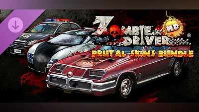 Zombie Driver HD Brutal Car Skins Bundle
