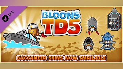 Bloons TD 5 - Navy Monkey Buccaneer Skin Bundle
