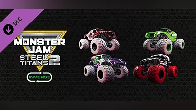 Monster Jam Steel Titans 2 - Inverse Truck Pack Bundle