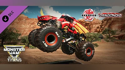 Monster Jam Steel Titans - Bakugan Dragonoid Truck Bundle