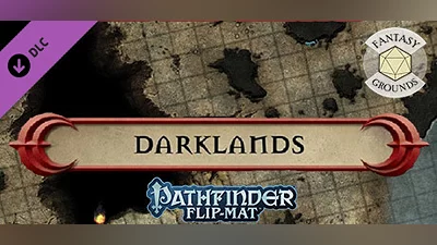 Fantasy Grounds - Pathfinder RPG - Pathfinder Flip-Mat - Classics Darklands Bundle