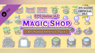 RPG Maker MZ - Magic Shop Animated Interior Pack Bundle