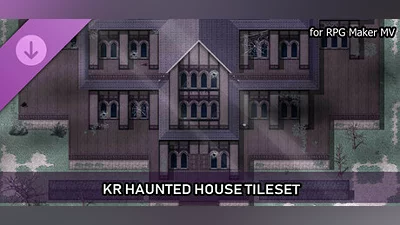RPG Maker MV - KR Haunted House Tileset Bundle