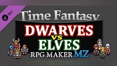 RPG Maker MZ - Time Fantasy Add-on: Dwarves Vs Elves Bundle