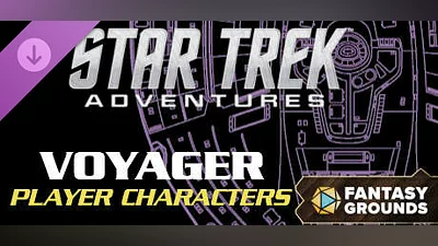 Fantasy Grounds - Star Trek Adventures: Voyager Player Characters Bundle