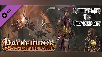Fantasy Grounds - Pathfinder RPG - Mummy's Mask AP 1: The Half-Dead City (PFRPG) Bundle