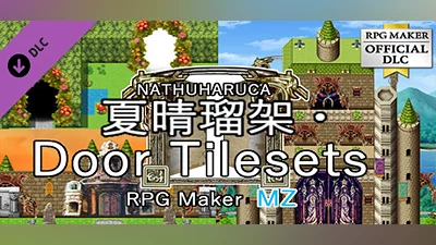 RPG Maker MZ - NATHUHARUCA Door Tilesets Bundle
