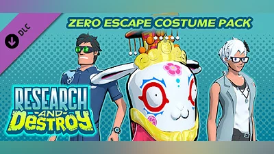 RESEARCH and DESTROY - Zero Escape: Virtue's Last Reward Costume Pack Bundle