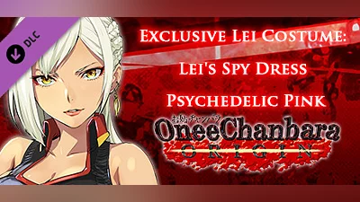 OneeChanbara ORIGIN - Exclusive Lei Costume: Lei's Spy Dress Psychedelic Pink Bundle