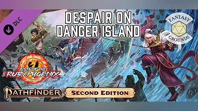 Fantasy Grounds - Pathfinder 2 RPG - Fists of the Ruby Phoenix AP 1: Despair on Danger Island Bundle