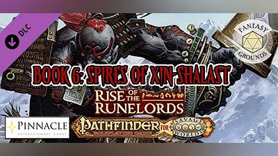 Fantasy Grounds - Pathfinder(R) for Savage Worlds: Rise of the Runelords! Book 6 - Spires of Xin-Shalast Bundle
