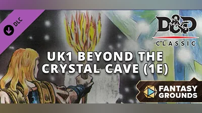 Fantasy Grounds - D&D Classics:UK1 Beyond the Crystal Cave (1E) Bundle