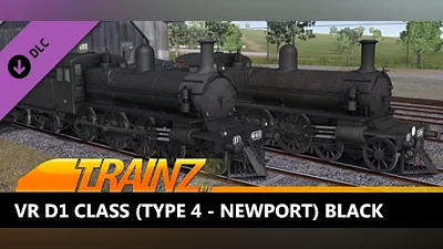 Trainz 2019 DLC - Victorian Railways D1 Class (Type 4 - Newport) Black Bundle