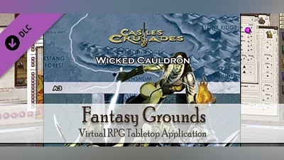 Fantasy Grounds - C&C: A3 The Wicked Cauldron Bundle