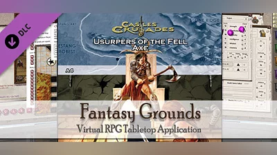 Fantasy Grounds - C&C: A4 Usurpers of the Fell Axe Bundle