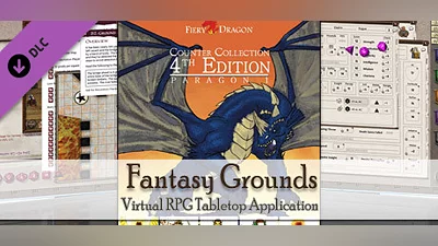 Fantasy Grounds - Counter Collection 4E Paragon 1 Bundle
