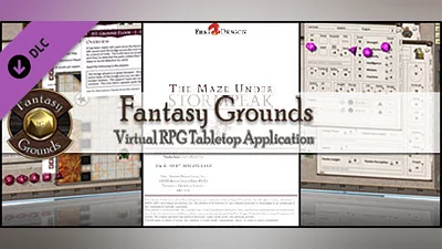 Fantasy Grounds - H2-The Maze Under Stormpeak 4E Fantasy (Token Pack) Bundle