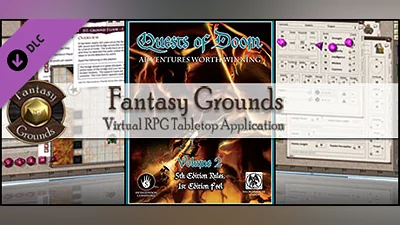 Fantasy Grounds - Quests of Doom 2 (5E) Bundle