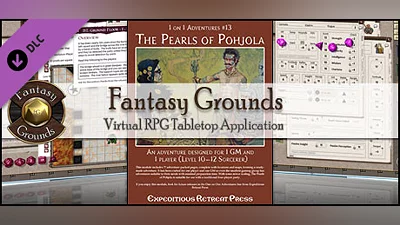 Fantasy Grounds - 1 on 1 Adventures #13: The Pearls of Pohjola (PFRPG) Bundle