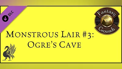 Fantasy Grounds - Monstrous Lair #3: Ogre Cave (Map Pack) Bundle