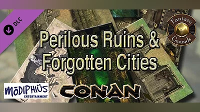 Fantasy Grounds - Conan: Perilous Ruins & Forgotten Cities Geomorphic Tile Set Bundle