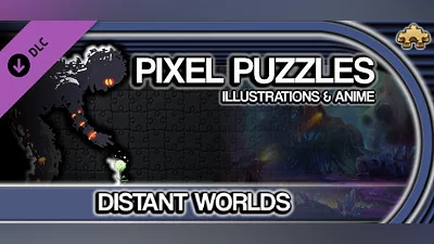 Pixel Puzzles Illustrations & Anime - Jigsaw Pack: Distant Worlds Bundle