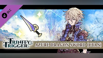 Trinity Trigger - Azure Dragon Sword (Cyan) Bundle