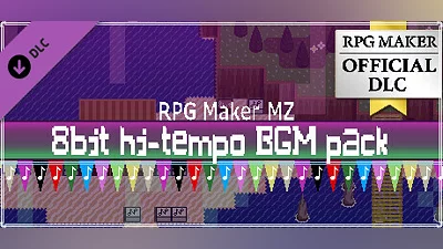 RPG Maker MZ - 8bit hi-tempo BGM pack Bundle