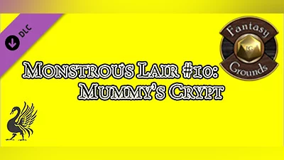Fantasy Grounds - Monstrous Lair #10: Mummy’s Crypt (Any Ruleset) Bundle