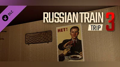Russian Train Trip 3 - posters in the train car Bundle