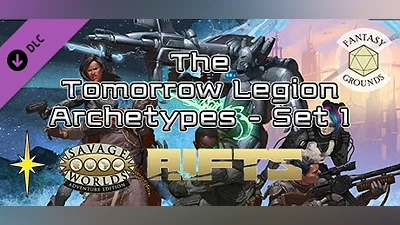 Fantasy Grounds - Savage Rifts(R): The Tomorrow Legion Archetypes - Set 1 #SWADE Bundle
