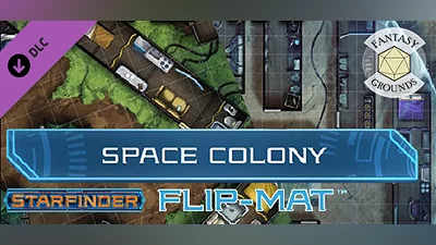 Fantasy Grounds - Starfinder RPG - FlipMat - Space Colony Bundle
