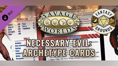 Fantasy Grounds - Necessary Evil Archetype Cards Bundle