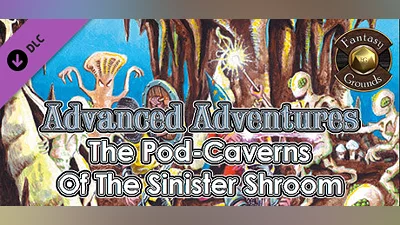 Fantasy Grounds - Advanced Adventures #1: The Pod-Caverns of the Sinister Shroom Bundle