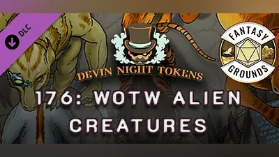 Fantasy Grounds - Devin Night Pack 176: WOTW Alien Creatures Bundle