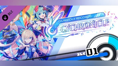 GUNVOLT RECORDS Cychronicle Song Pack 1 Lumen: ♪Rouge Shimmer ♪Parallel World ♪Glass Paradise ♪Last Wish Bundle