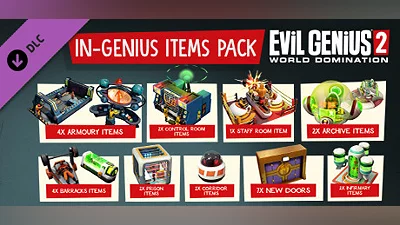 Evil Genius 2: In-Genius Items Pack Bundle