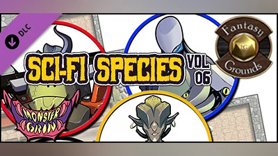 Fantasy Grounds - Sci-fi Species, Volume 6 (Token Pack) Bundle