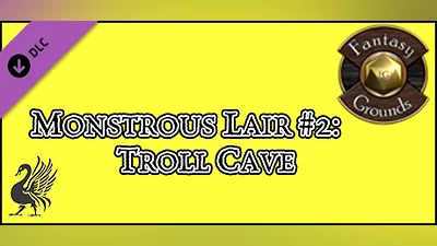 Fantasy Grounds - Monstrous Lair #2: Troll Cave (Any Ruleset) Bundle